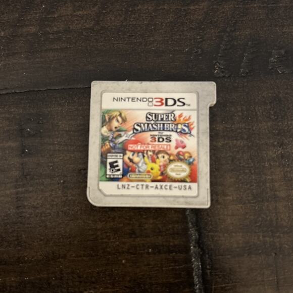 Super Smash Bros Not For Resale Demo Cart Nintendo 3DS - Picture 1 of 2
